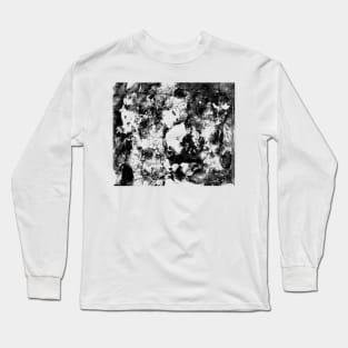 Ordaos - Destroyed Print #1 Black Long Sleeve T-Shirt